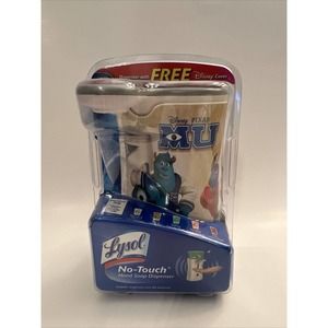 NEW Lysol No-Touch Hand Soap Dispenser Disney Monster University MU